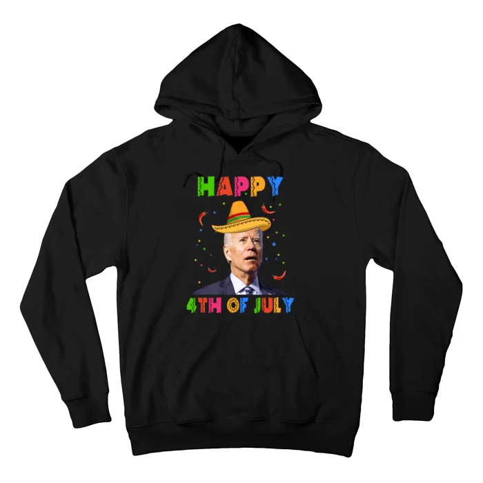 Happy 4th Of July Cinco De Mayo Funny Joe Biden Hoodie