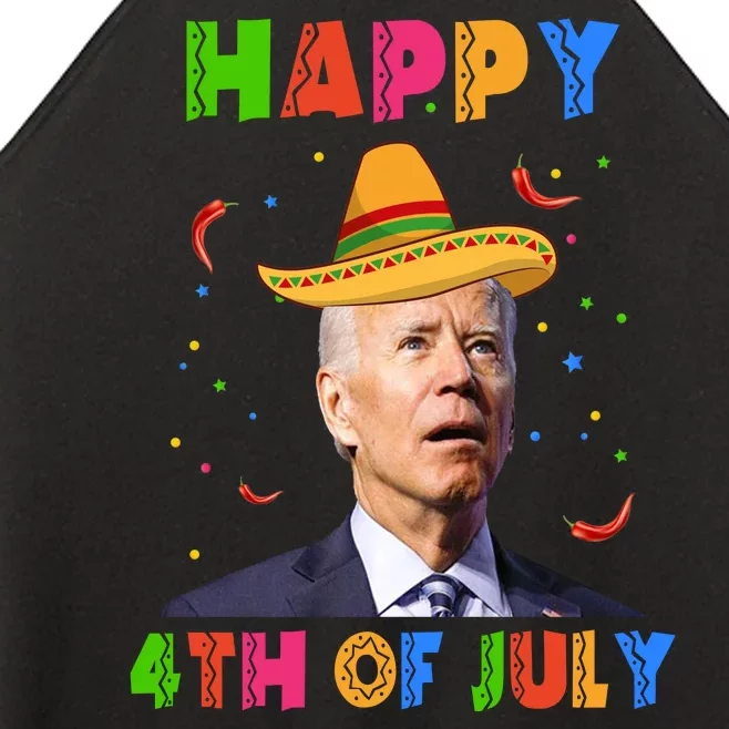 Happy 4th Of July Cinco De Mayo Funny Joe Biden Women’s Perfect Tri Rocker Tank