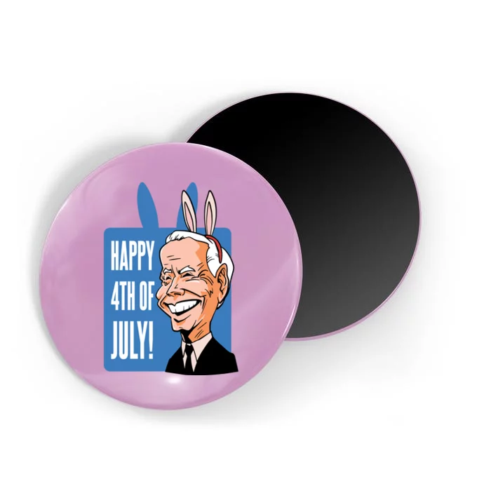 Happy 4th Of July Funny Biden Easter Bunny Parody Magnet