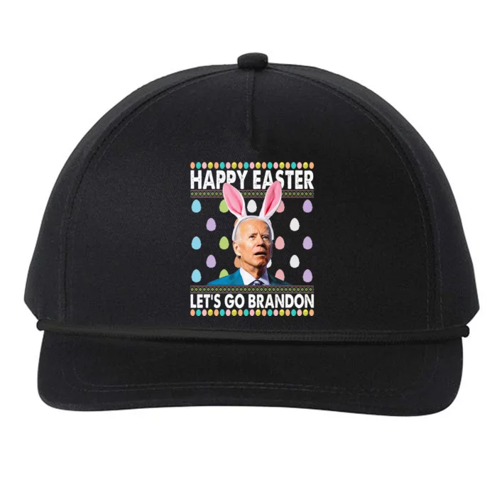 Happy 4th Of Easter Joe Biden St Patricks Day Snapback Five-Panel Rope Hat