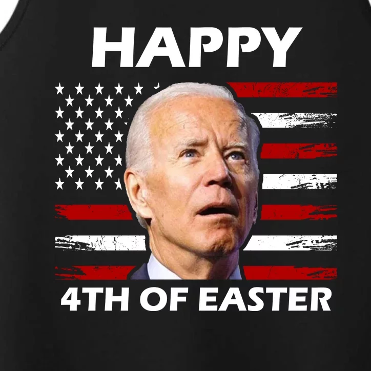 Happy 4th Of Easter Joe Biden Funny Performance Tank