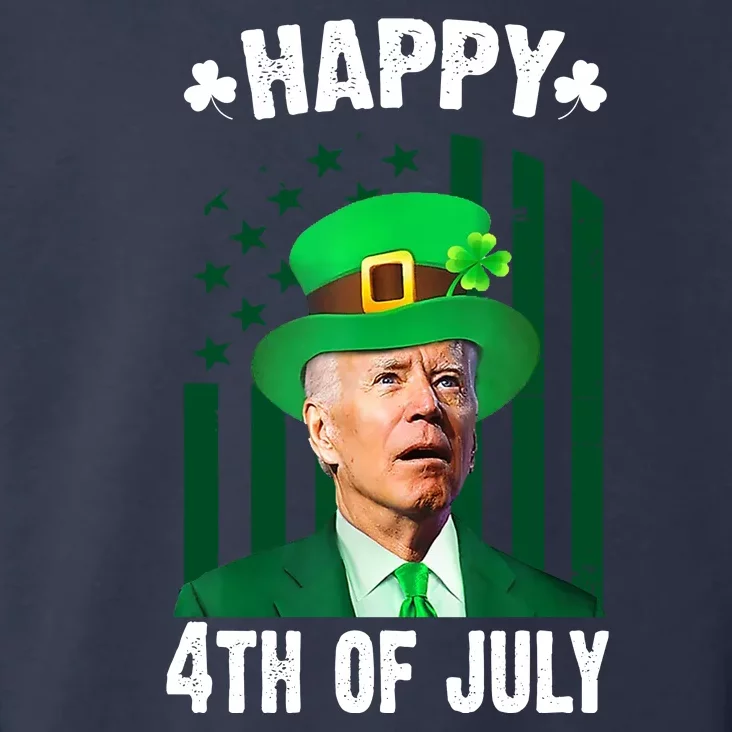 Happy 4th Of July Funny Biden St Patrick's Day Holiday Toddler Hoodie