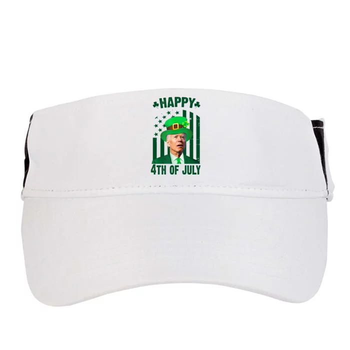 Happy 4th Of July Funny Biden St Patrick's Day Holiday Adult Drive Performance Visor