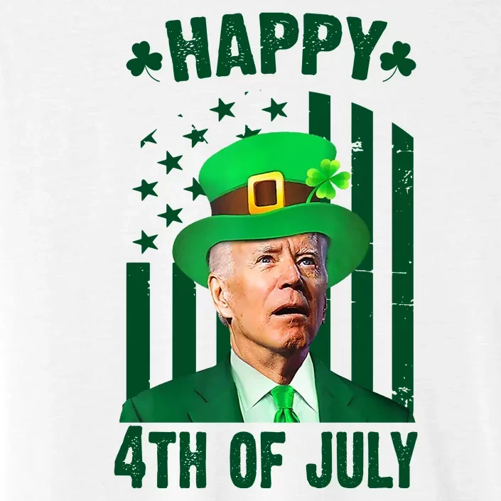 Happy 4th Of July Funny Biden St Patrick's Day Holiday ChromaSoft Performance T-Shirt