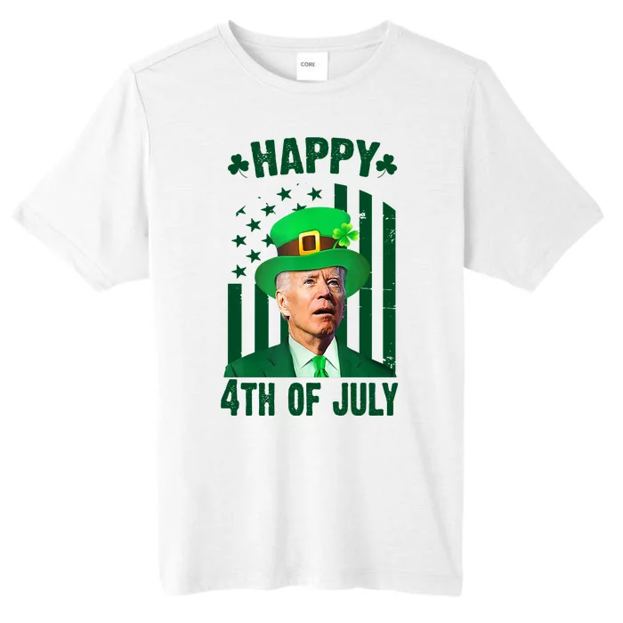 Happy 4th Of July Funny Biden St Patrick's Day Holiday ChromaSoft Performance T-Shirt