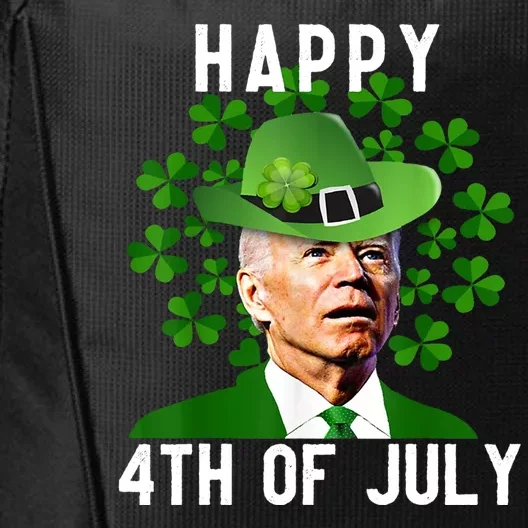 Happy 4th Of July Joe Biden St Patrick's Day City Backpack