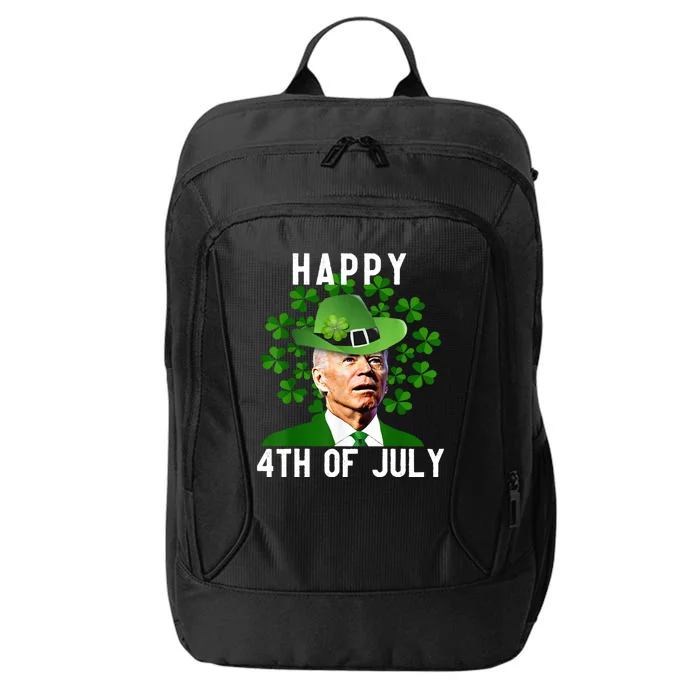 Happy 4th Of July Joe Biden St Patrick's Day City Backpack