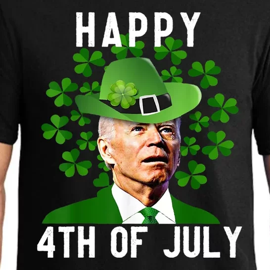 Happy 4th Of July Joe Biden St Patrick's Day Pajama Set