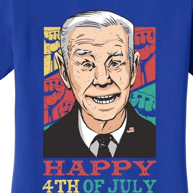 Happy 4th Of July Biden Gift Women's T-Shirt