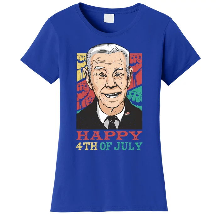 Happy 4th Of July Biden Gift Women's T-Shirt