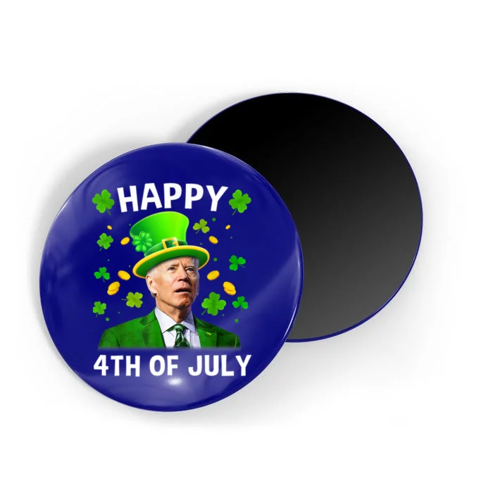 Happy 4th Of July Confused Funny Joe Biden St Patricks Day Gift Magnet