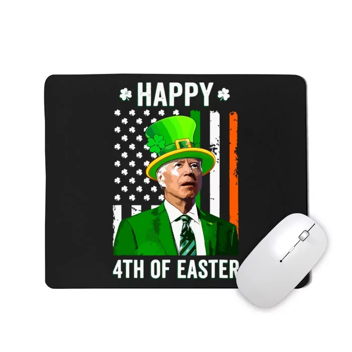 Happy 4th Of Easter Funny Joe Biden St Patricks Day Mousepad