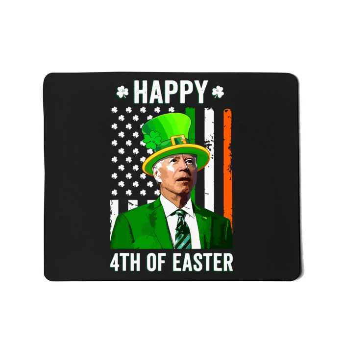 Happy 4th Of Easter Funny Joe Biden St Patricks Day Mousepad