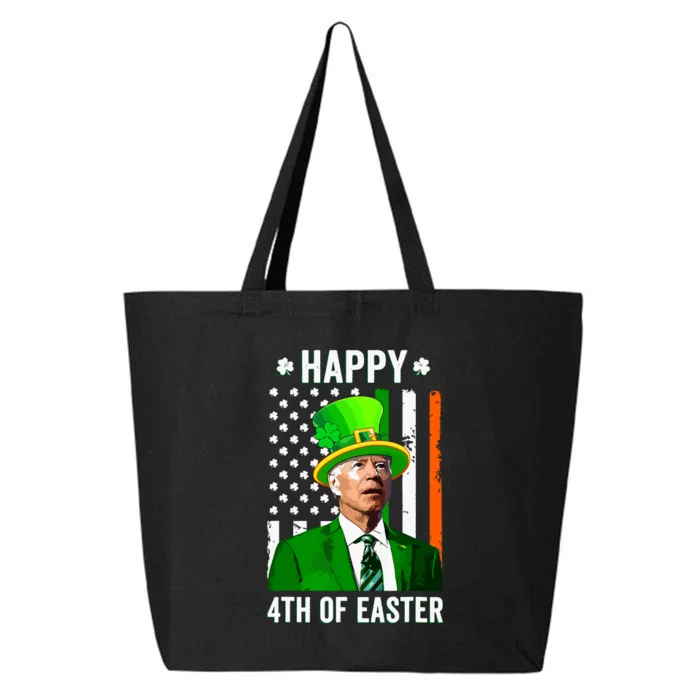 Happy 4th Of Easter Funny Joe Biden St Patricks Day 25L Jumbo Tote