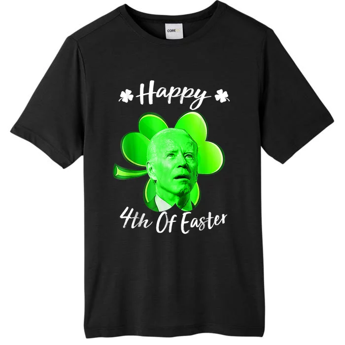 Happy 4th Of Easter Confused Funny Joe Biden St Patricks Day ChromaSoft Performance T-Shirt