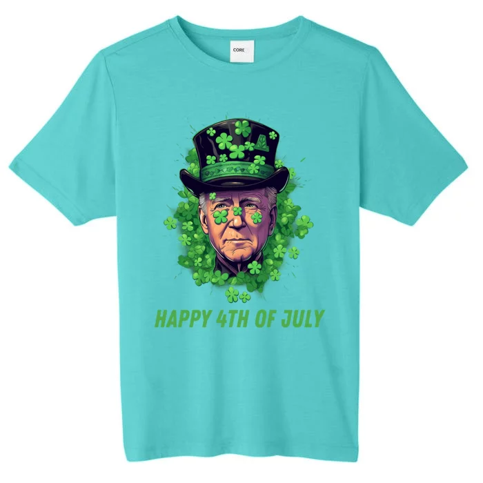 Happy 4th Of July Joe Biden Funny St PatrickS Day Irish Great Gift ChromaSoft Performance T-Shirt