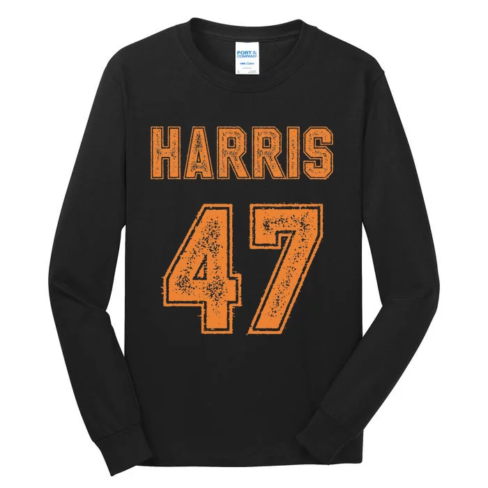 Harris 47 Retro Vintage Grunge Tall Long Sleeve T-Shirt