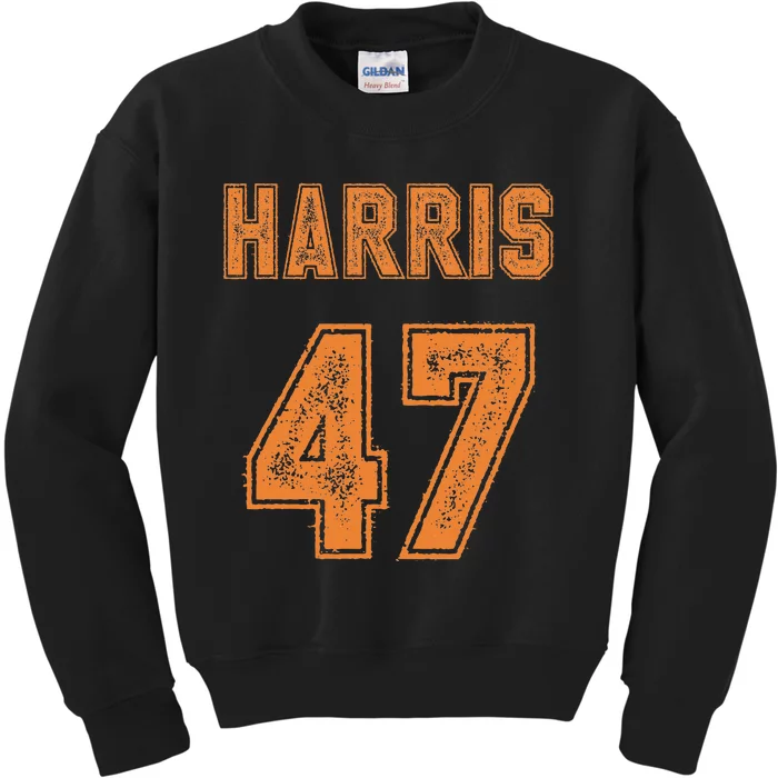 Harris 47 Retro Vintage Grunge Kids Sweatshirt