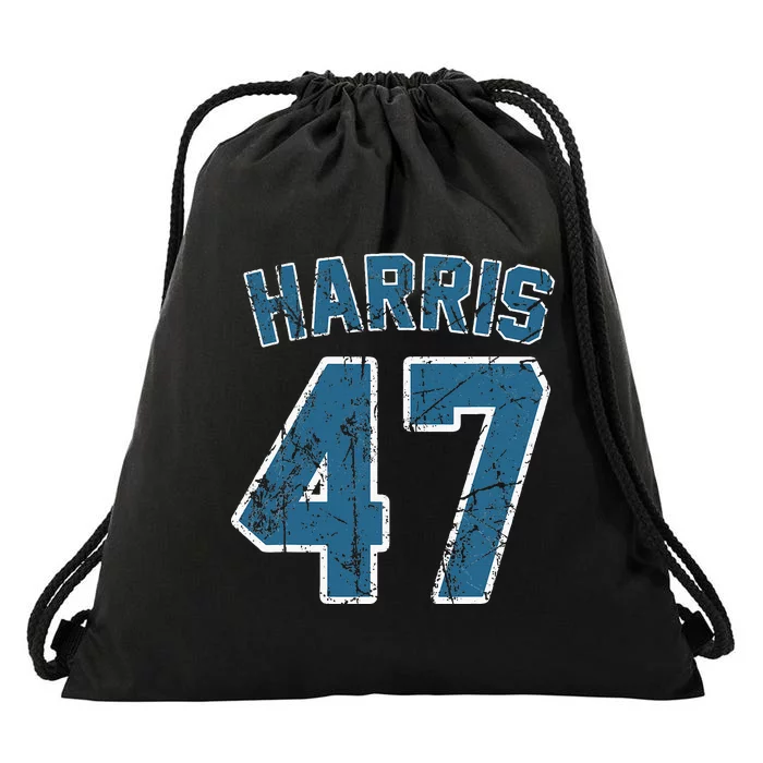 Harris 47 Vintage Harris 2024 Kamala 2024 Drawstring Bag