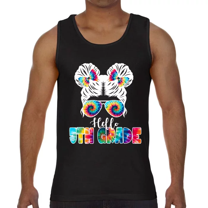 Hello 5th Grade Colorful Comfort Colors® Tank Top