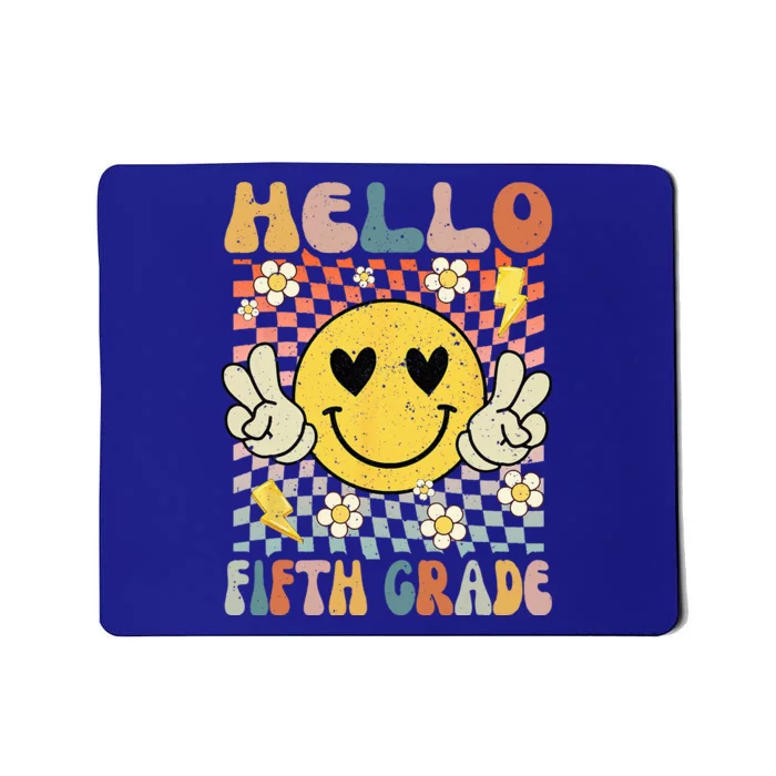 Hello 5th Grade Back To School Fifth Grade Teacher Student Mousepad