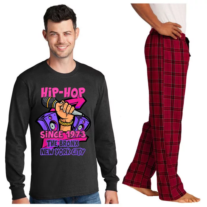 HIPHOP 50 YEARS OLD SINCE 1973 THE BRONX NEW YORK CITY Long Sleeve Pajama Set