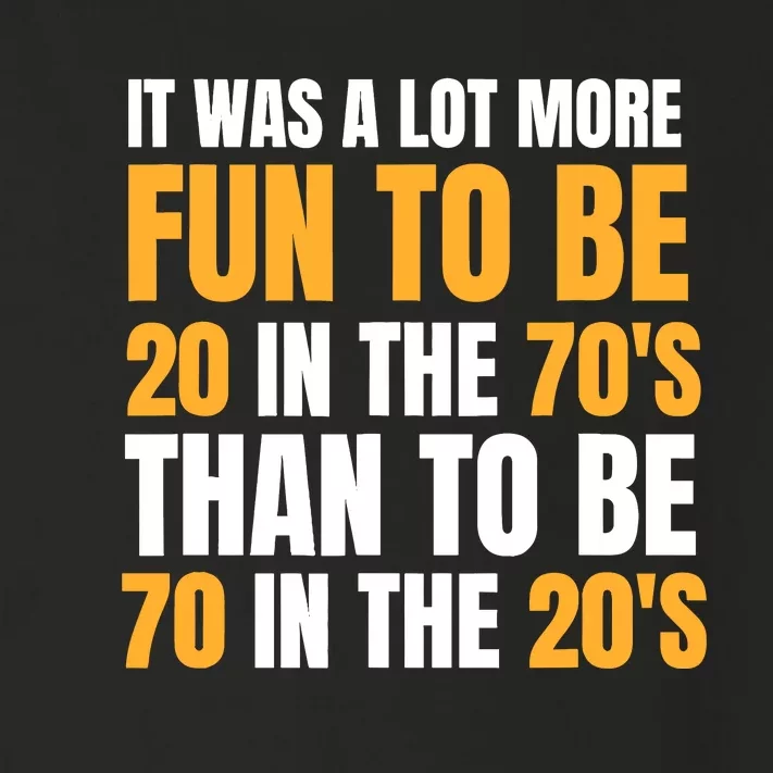 Happy 70th Birthday Funny Retirement 70S Living In The 20S Toddler Long Sleeve Shirt