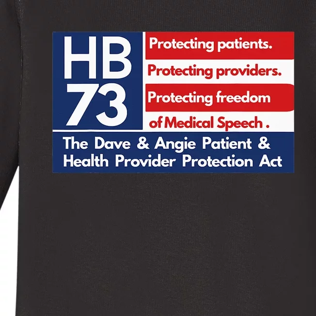 HB 73 Protecting Patients Baby Long Sleeve Bodysuit