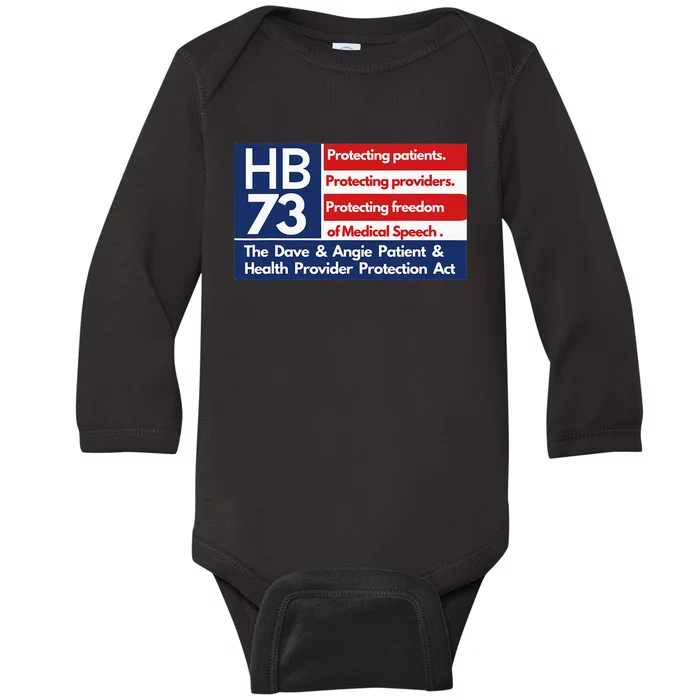 HB 73 Protecting Patients Baby Long Sleeve Bodysuit