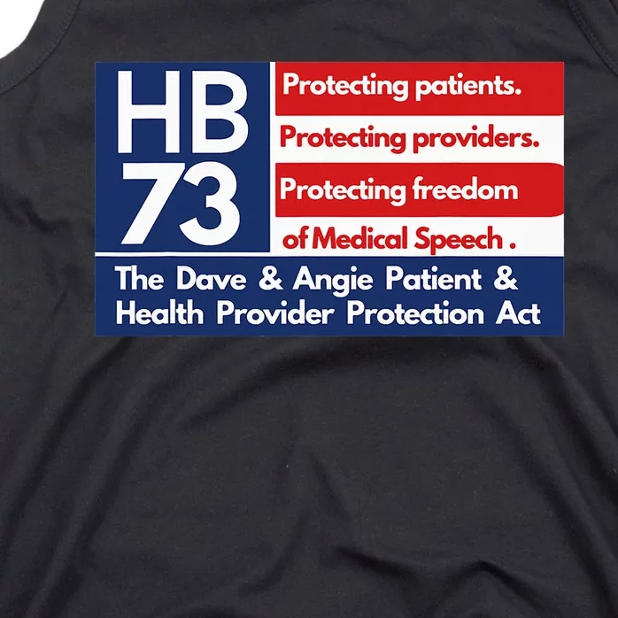 HB 73 Protecting Patients Tank Top