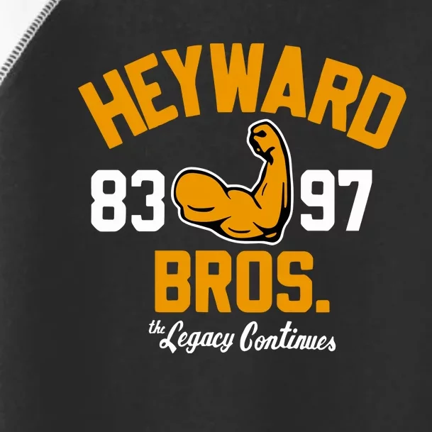 Heyward 83 97 Bros The Legacy Continues Toddler Fine Jersey T-Shirt