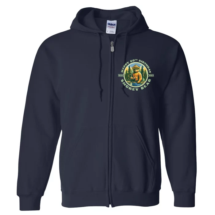 Happy 80th Birthday Officially Full Zip Hoodie