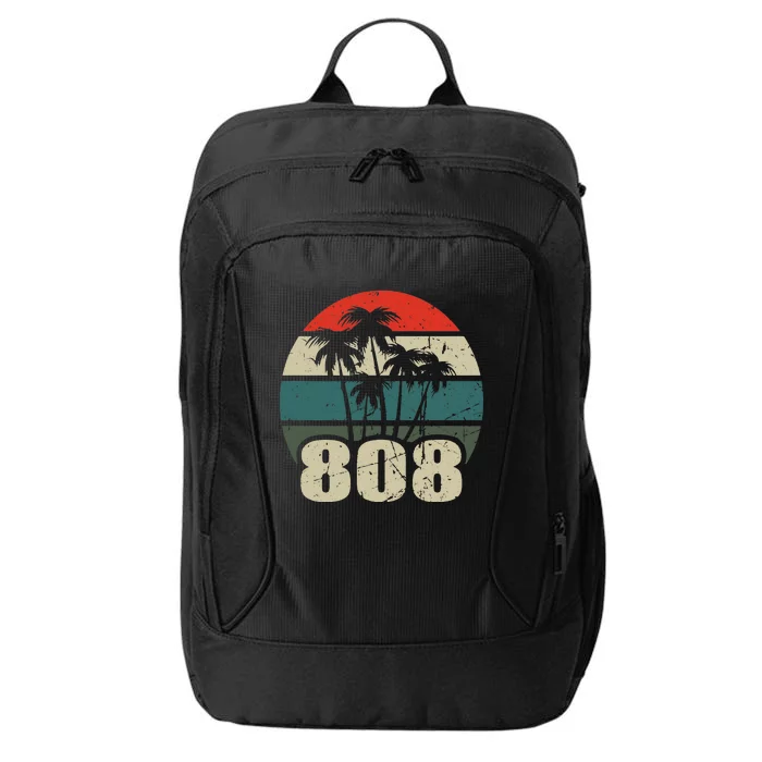 Hawaii 808 Oahu Waikiki Maui Kona Kauai Hawaiian Area Code City Backpack