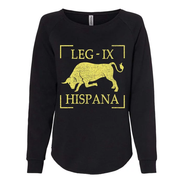 Hispana 9th Roman Empire Pedites Womens California Wash Sweatshirt