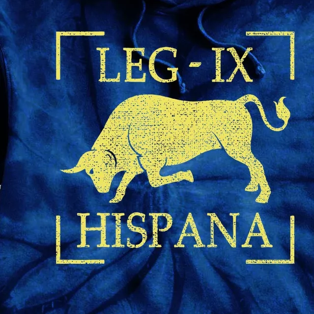 Hispana 9th Roman Empire Pedites Tie Dye Hoodie