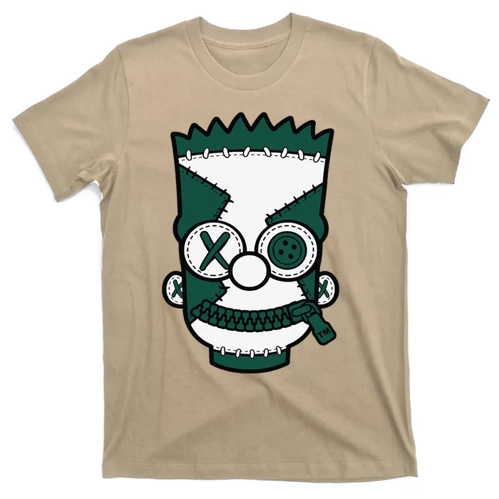 Hiphop 90s Streetwear Matching Oxidized Green 4s T-Shirt