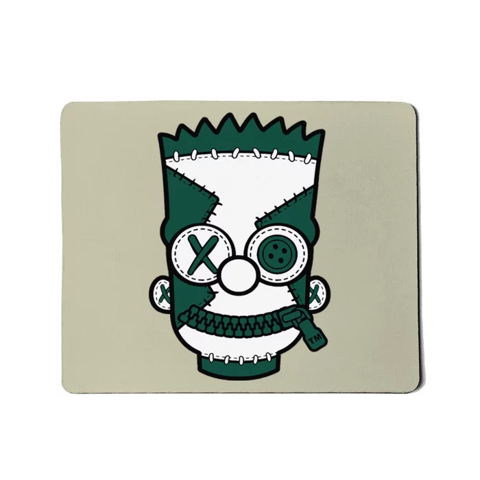 Hiphop 90s Streetwear Matching Oxidized Green 4s Mousepad