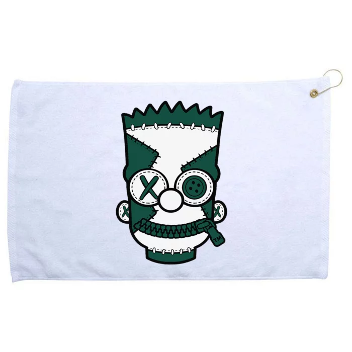 Hiphop 90s Streetwear Matching Oxidized Green 4s Grommeted Golf Towel