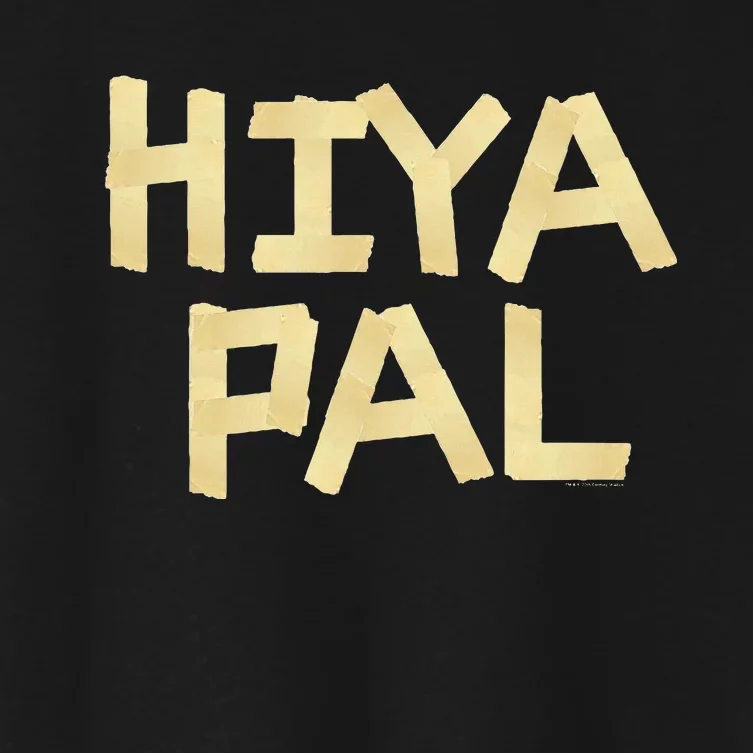 Home Alone 2 Sticky Bandits Masking Tape Quote Hiya Pal Women's Crop Top Tee