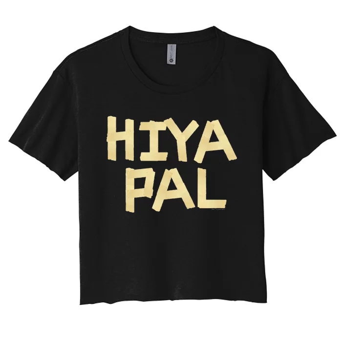 Home Alone 2 Sticky Bandits Masking Tape Quote Hiya Pal Women's Crop Top Tee