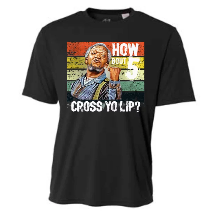 How About 5 Cross Yo Lips Son In Sanford City Cooling Performance Crew T-Shirt