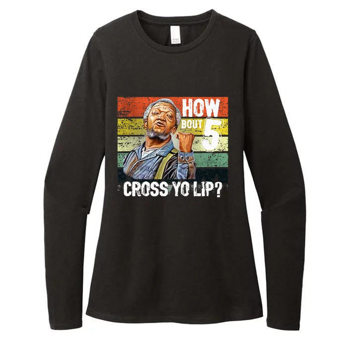 How About 5 Cross Yo Lips Son In Sanford City Womens CVC Long Sleeve Shirt