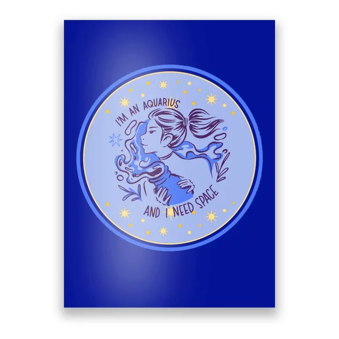 Horsocope Astrology Aquarius Gift Poster