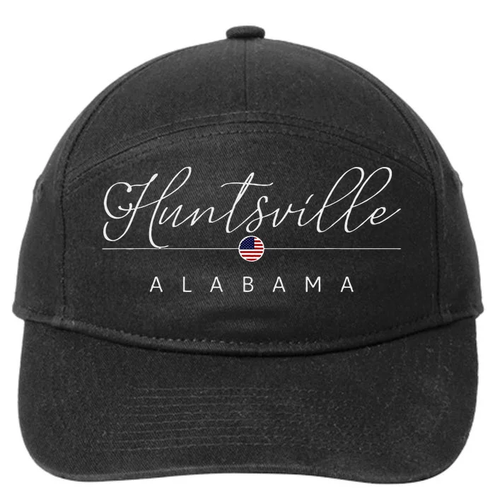 Huntsville Alabama Al On Huntsville 7-Panel Snapback Hat