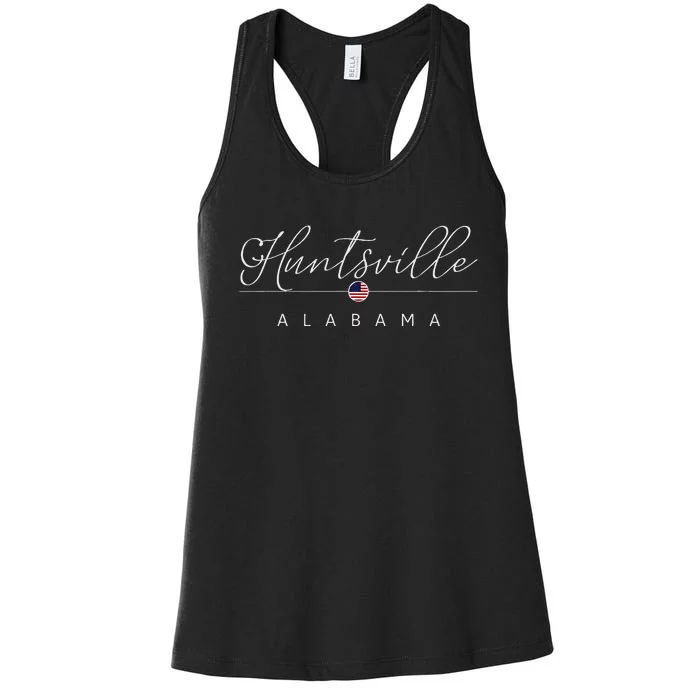 Huntsville Alabama Al On Huntsville Women's Racerback Tank