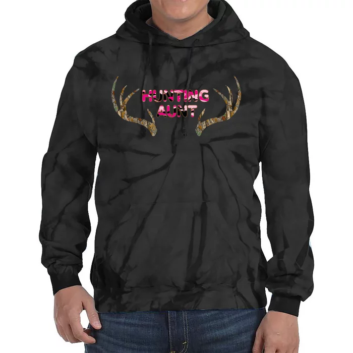 Hunting Aunt Auntie Tie Dye Hoodie