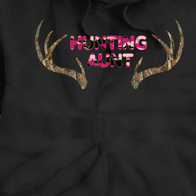 Hunting Aunt Auntie Tie Dye Hoodie