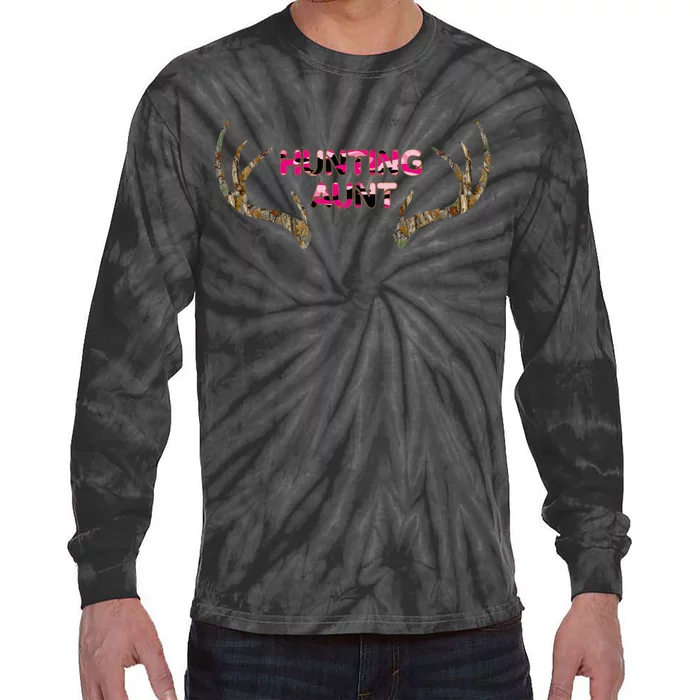 Hunting Aunt Auntie Tie-Dye Long Sleeve Shirt