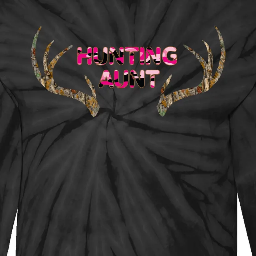 Hunting Aunt Auntie Tie-Dye Long Sleeve Shirt