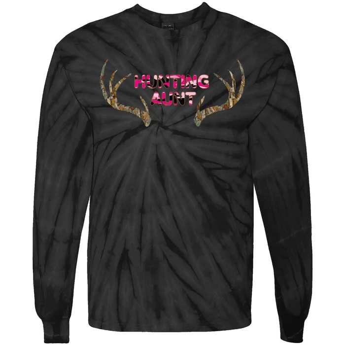 Hunting Aunt Auntie Tie-Dye Long Sleeve Shirt